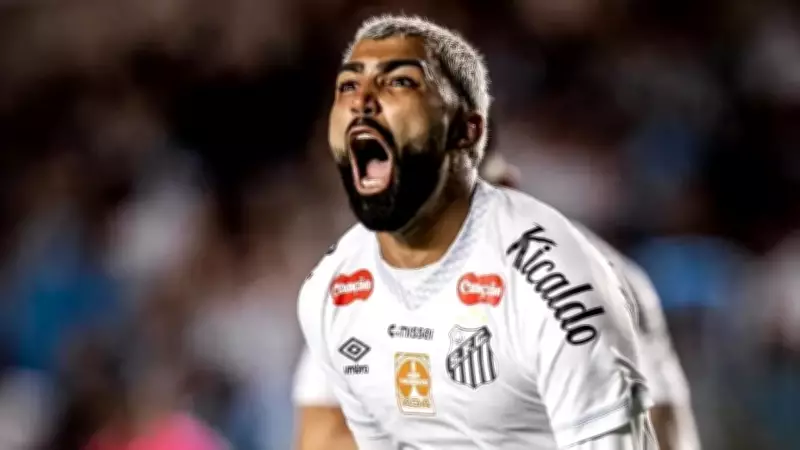 Gabigol garante estar pronto para clássico contra Palmeiras no Allianz Parque