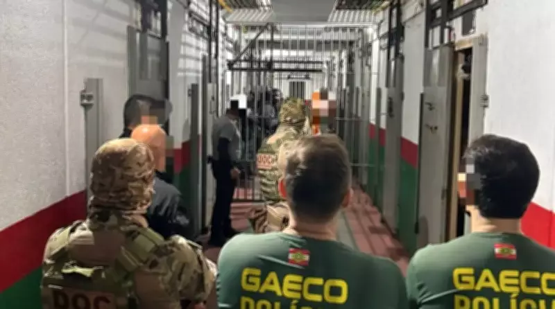 Gaeco mira facção que controlava crimes de dentro de presídios em SC e RS