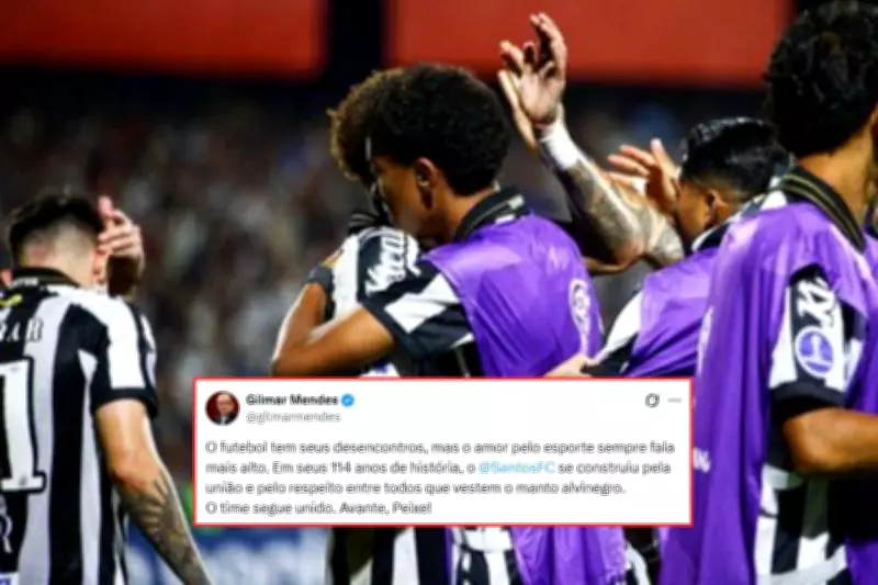 Gilmar Mendes comenta briga entre Neymar e Robinho Jr. e exalta união do Santos
