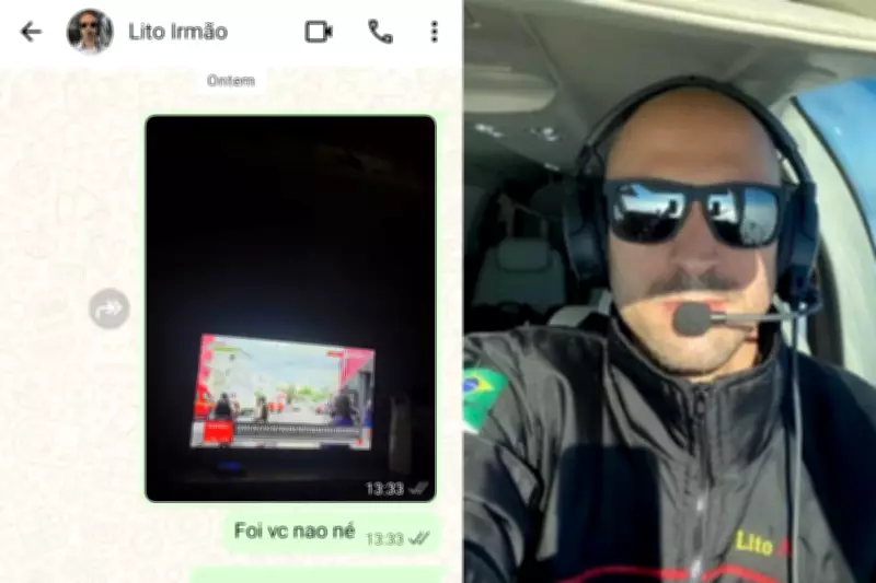 Globocop flagra momento em que avião atinge prédio em BH; piloto era do Paraná