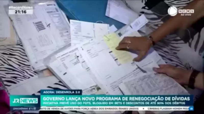 Governo lança Desenrola 2.0 com FGTS, bloqueio em bets e descontos de até 90%
