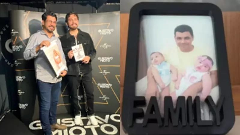 Gustavo Mioto conhece homem que inspirou 'Impressionando os Anjos' após perder esposa