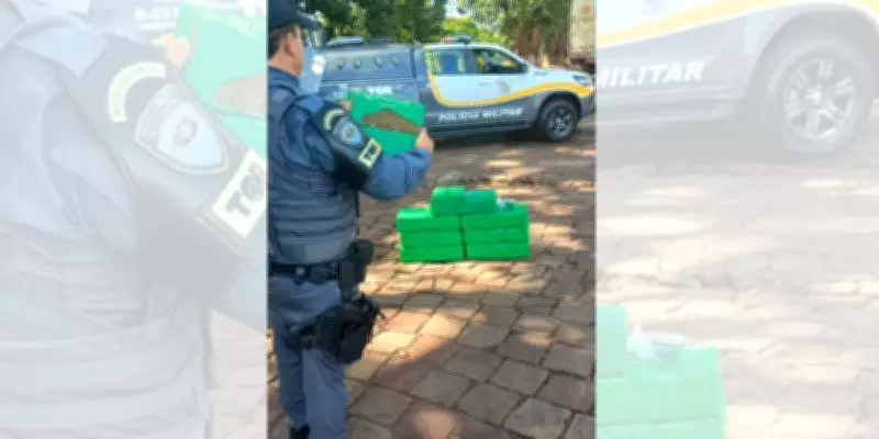 Homem de 25 anos é preso com 109 kg de maconha em rodovia SP-327
