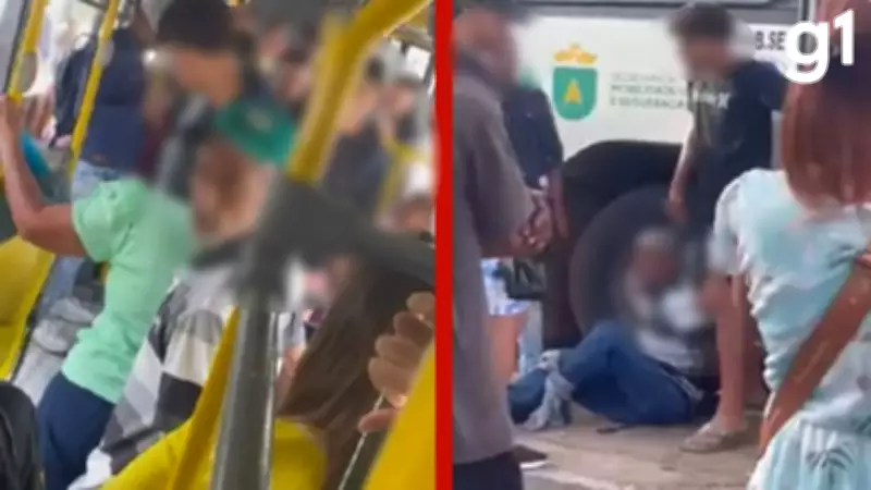 Homem de 53 anos preso por importunação sexual contra adolescente em ônibus em Cuiabá