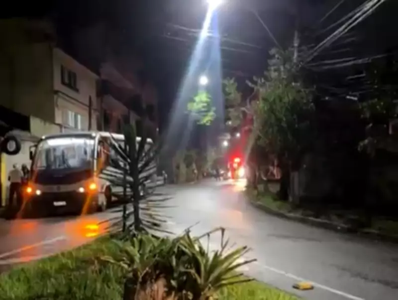 Homem de 55 anos morre atropelado por ônibus no Centro de Petrópolis