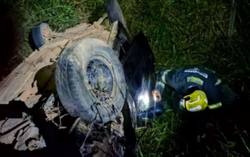 Homem de 61 anos morre em capotagem na BR-369 entre Campo Belo e Aguanil
