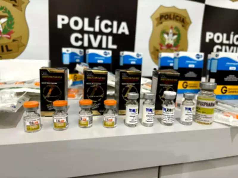 Homem hospitalizado após usar anabolizante vendido em farmácia de SC