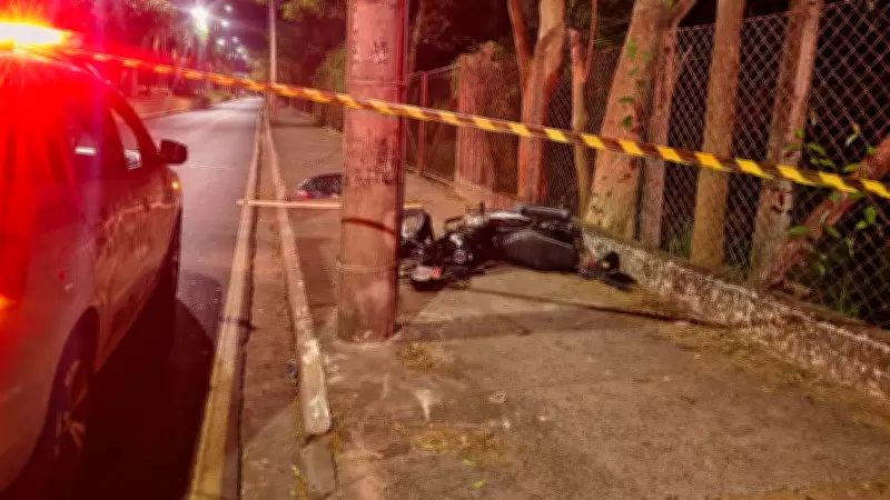 Homem morre ao bater moto contra poste em Araçatuba; acidente em Birigui deixa feridas