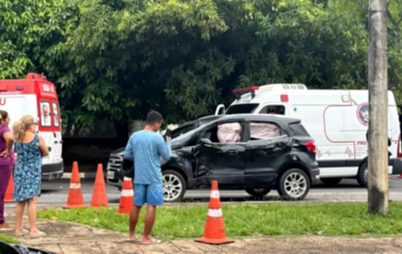 Homem morre em acidente entre carro e moto na zona Norte de Boa Vista