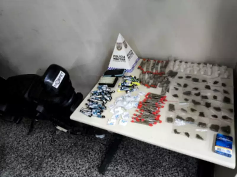 Homem é preso com drogas em Paraty após ação de inteligência da PM