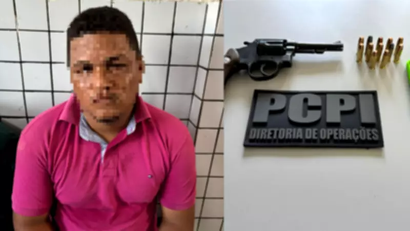 Homem preso por invadir casa e ameaçar ex-companheira em Teresina