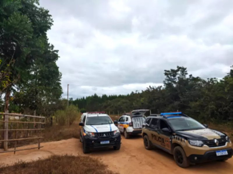 Homem é preso por matar esposa a pauladas em Indaiabira, MG