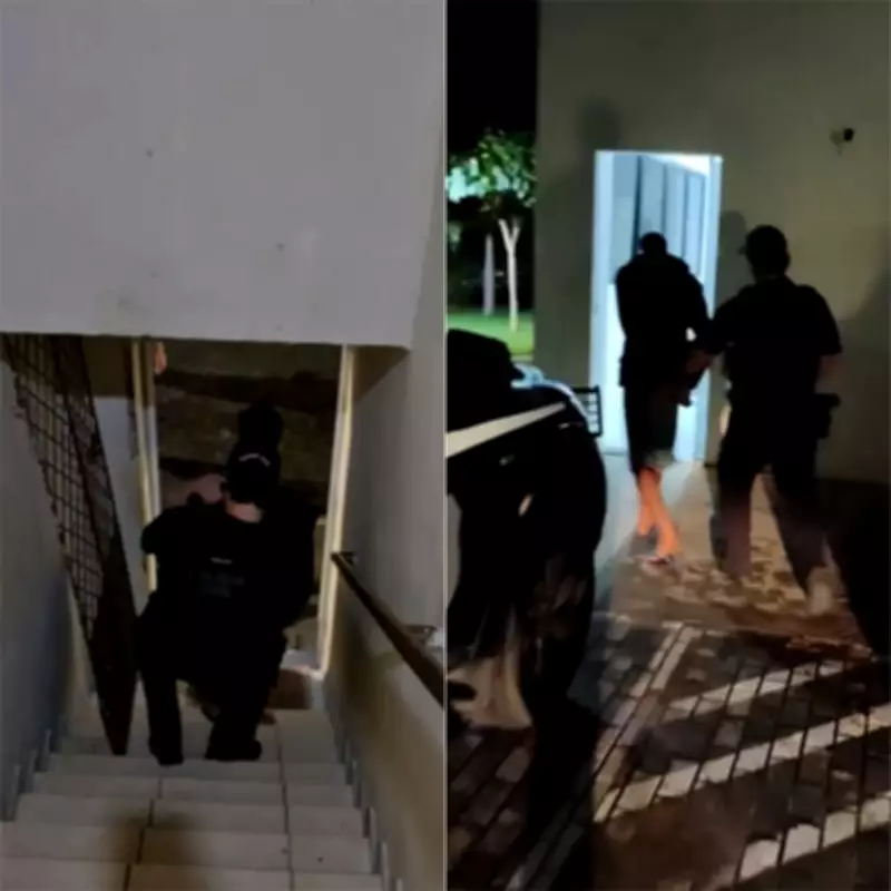 Homem preso suspeito de roubar turistas em Natal com disfarce de entregador