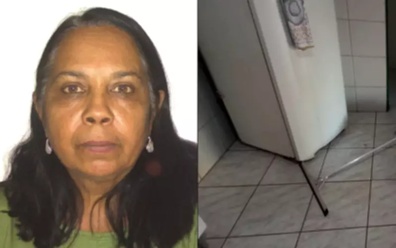 Idosa morre ao levar choque elétrico enquanto limpava embaixo da geladeira