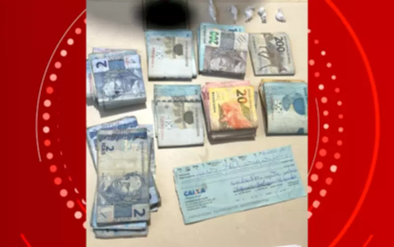 Idoso de 67 anos é preso com R$10 mil, drogas e TV furtada em Retirolândia