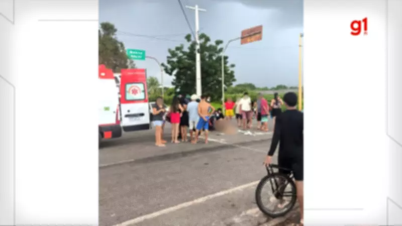 Idoso de 82 anos sofre fratura exposta em acidente de moto no Piauí