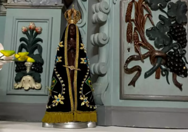 Imagem de Nossa Senhora Aparecida é furtada em capela de Pirapetinga