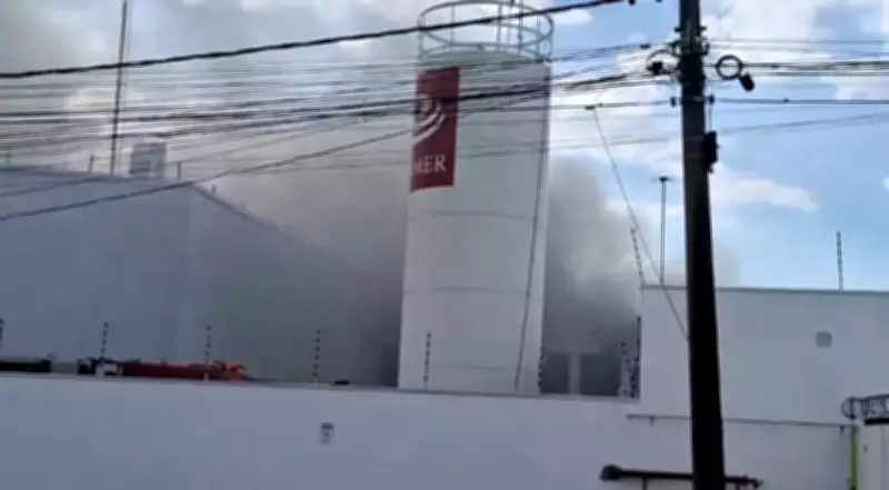 Incêndio atinge empresa de aromáticos em Araras e mobiliza 30 bombeiros