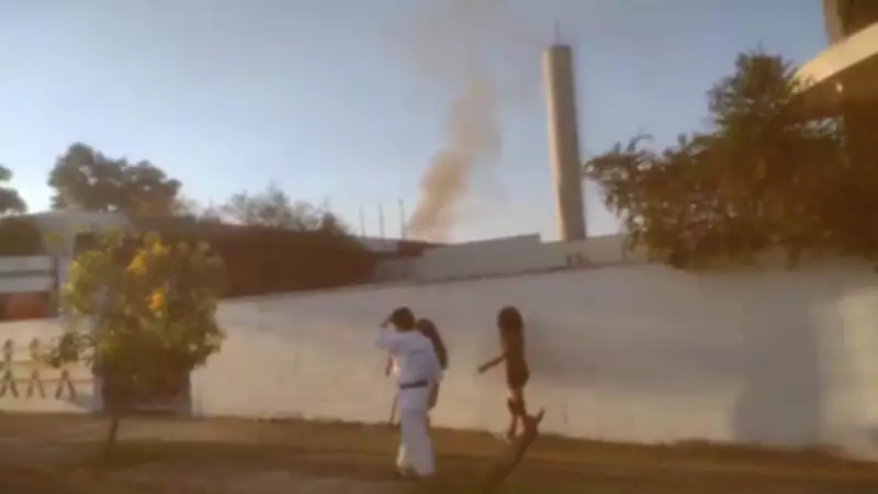 Incêndio atinge sala de aula em escola municipal de Sorocaba; ninguém se feriu