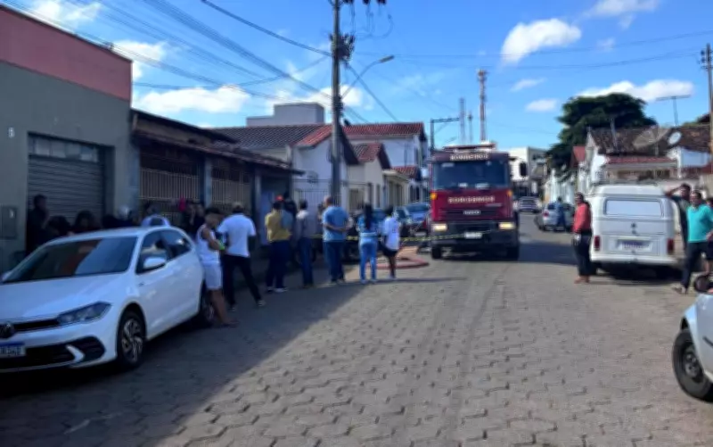 Incêndio em residência mata uma pessoa no centro de Boa Esperança, MG