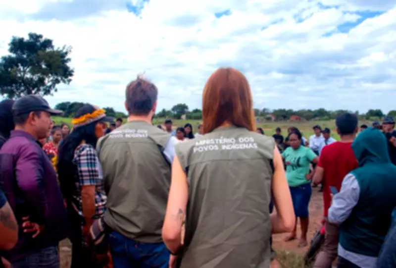 Indígenas protestam após assassinato de vice-cacique em Coronel Sapucaia (MS)