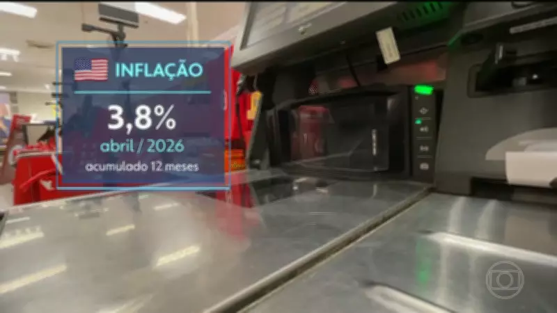 Inflação nos EUA atinge maior nível em três anos com guerra no Irã
