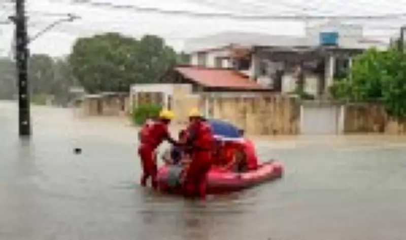 Inmet emite alerta laranja de chuvas intensas para Pernambuco e Paraíba