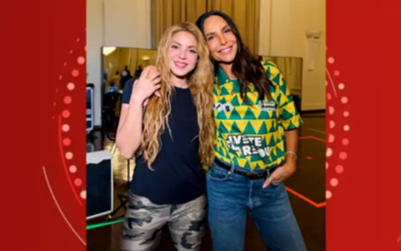 Ivete Sangalo se declara para Shakira após show histórico no Rio