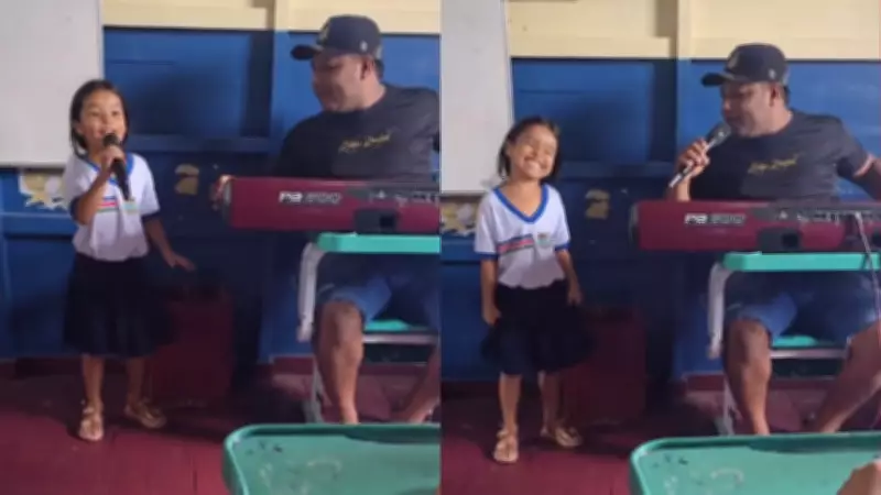 Japinha paraense viraliza cantando brega em Dia das Mães no Pará