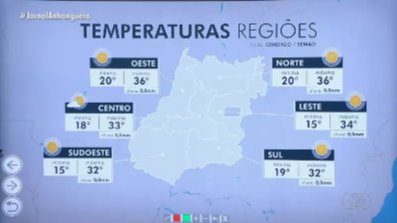 Jornal Anhanguera 2ª Edição: Destaques de Goiás em 13/05/2026