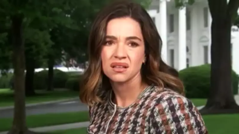 Jornalista da NBC vira meme ao reagir a tiroteio perto da Casa Branca