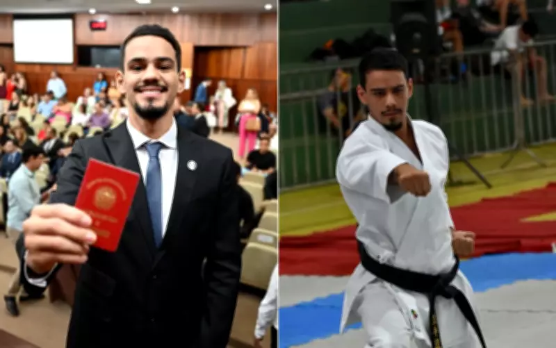 Jovem campeão mundial de karatê fica gravemente ferido em acidente de trânsito em Goiás