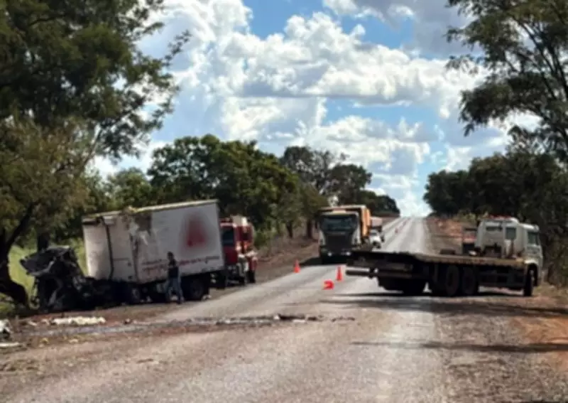 Jovem de 24 anos morre em acidente com caminhão de morangos na MG-255