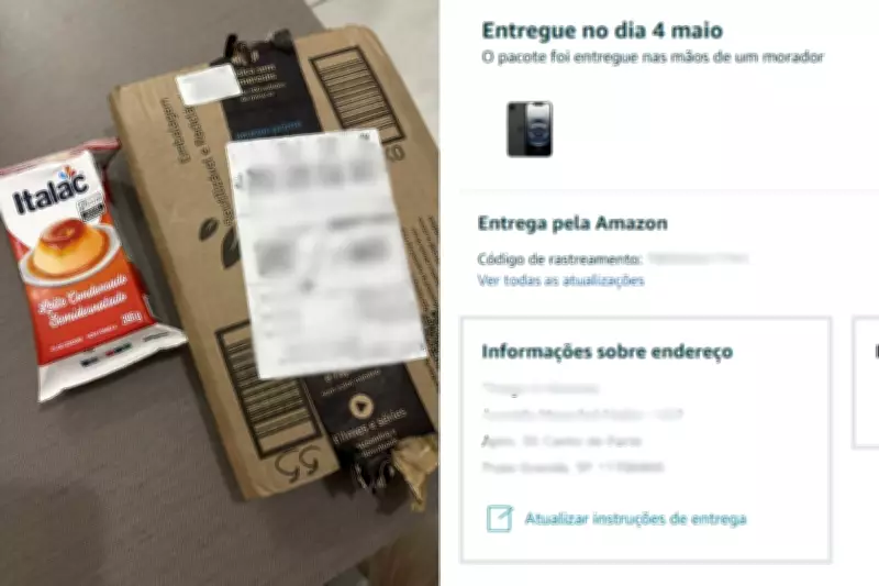 Jovem ganha iPhone do marido, mas Amazon entrega leite condensado