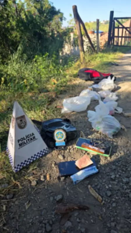 Jovem preso e adolescentes apreendidos por tráfico em Barra Mansa