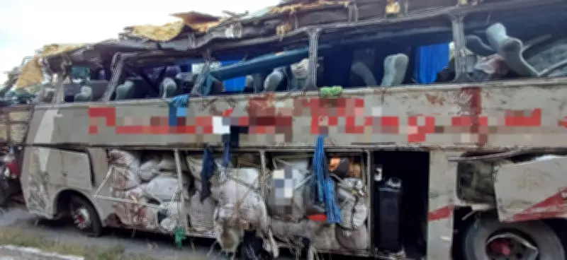 Laudo aponta excesso de velocidade como causa de acidente com 17 mortos na BR-423