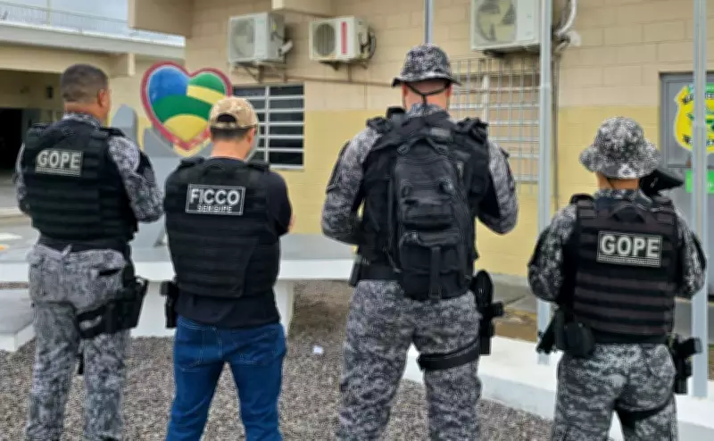 Líder do tráfico preso em operação integrada em Sergipe