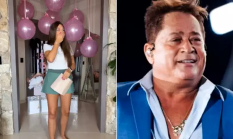 Leonardo dá cinco bezerros e dinheiro para neta que completa 15 anos