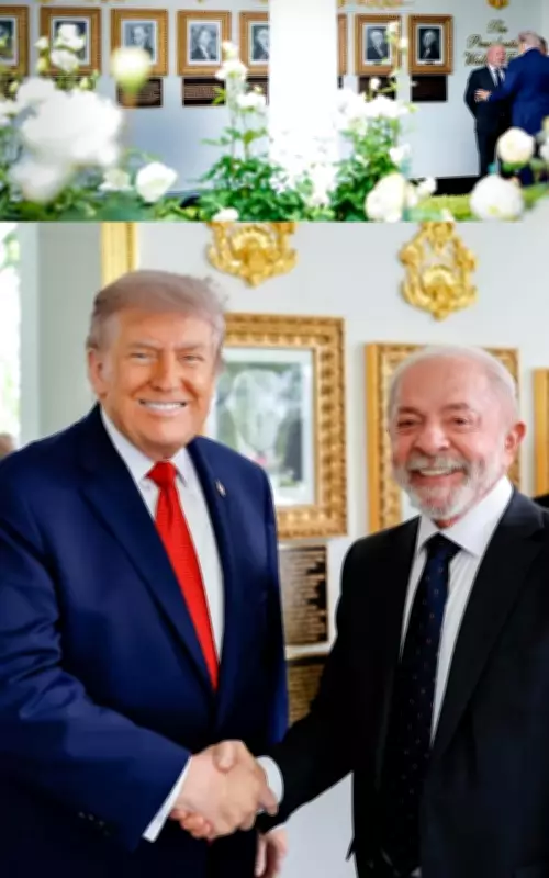 Lula e Trump se reúnem em Washington; encontro durou cerca de três horas