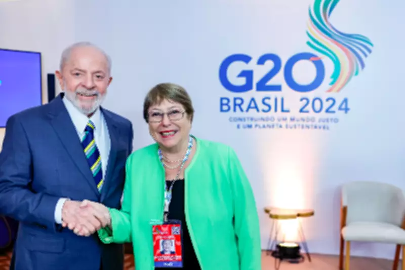 Lula recebe Michelle Bachelet em meio à disputa pela sucessão na ONU