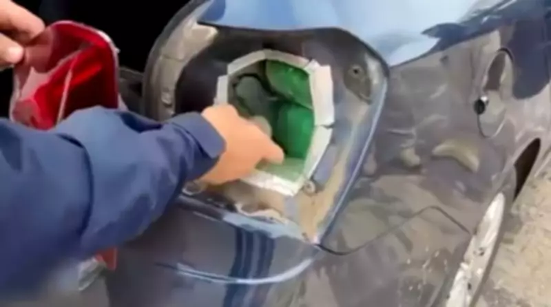 Maior apreensão de haxixe da PRF na PB: 76 kg em farol de carro