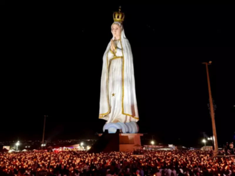 Maior estátua de Nossa Senhora de Fátima do mundo tem 1ª celebração em 13 de maio no Crato