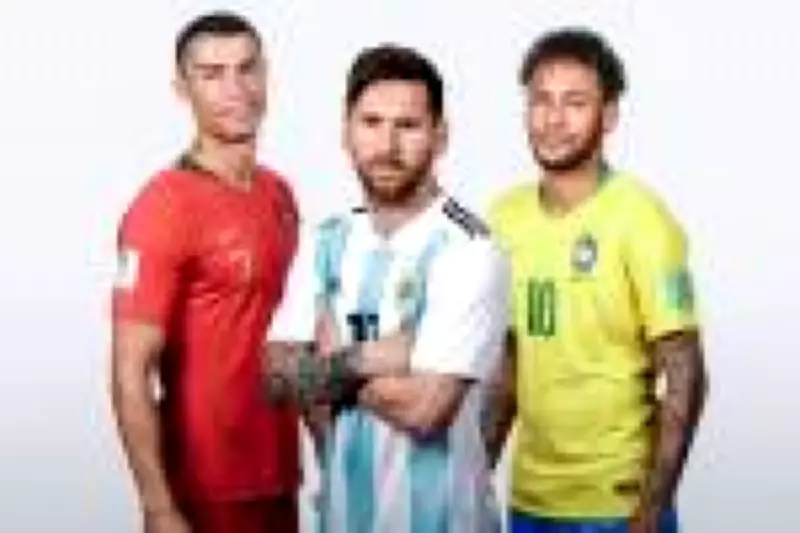 Manifestos de Ronaldo, Messi e Neymar para Copa: diferença brutal
