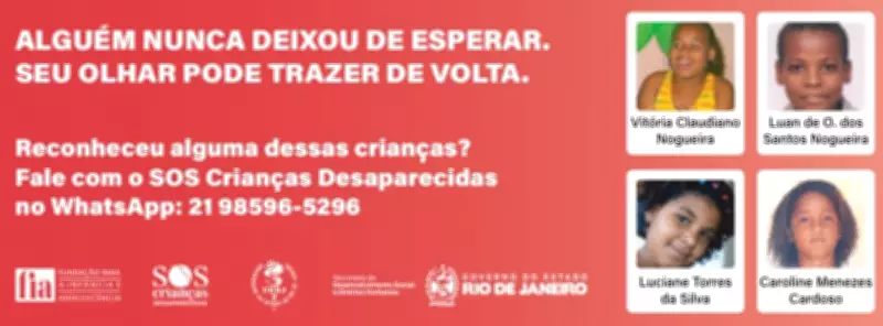 Mães de crianças desaparecidas fazem ação no Maracanã neste domingo