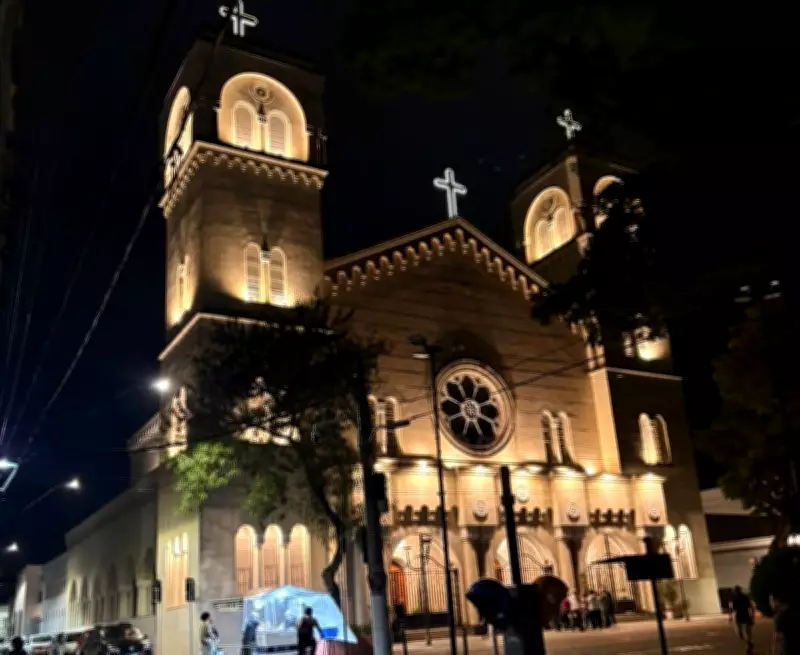 Missa da alvorada do Divino é transferida para Catedral devido ao clima