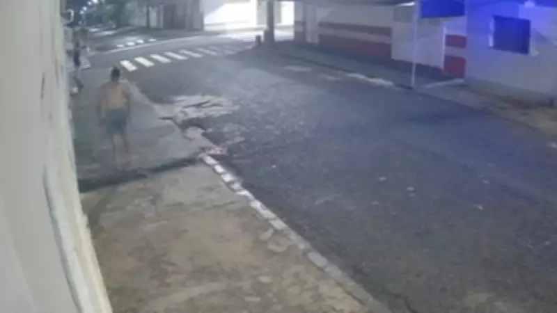 Morador usa machadinha e impede furto de ar-condicionado em Uberlândia