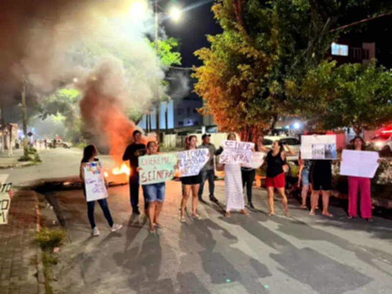 Moradores do Novo Milênio protestam após chuvas em João Pessoa