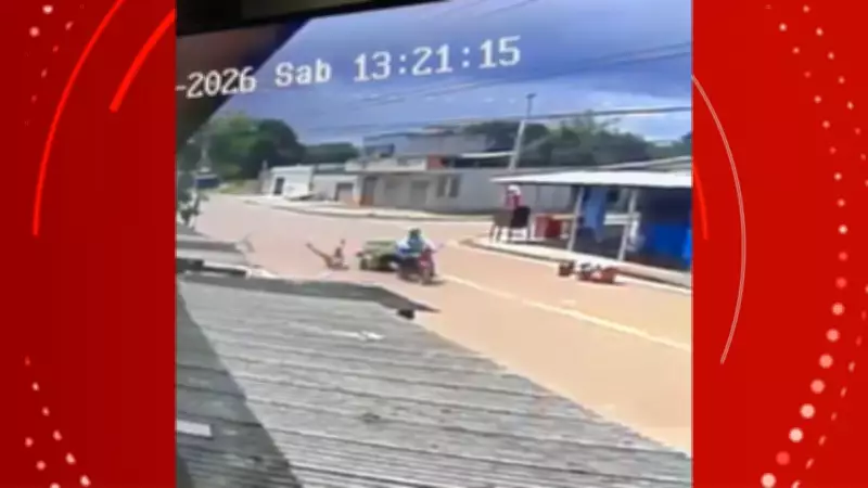 Moto atropela criança de 11 anos em Macapá; motorista foge sem socorro
