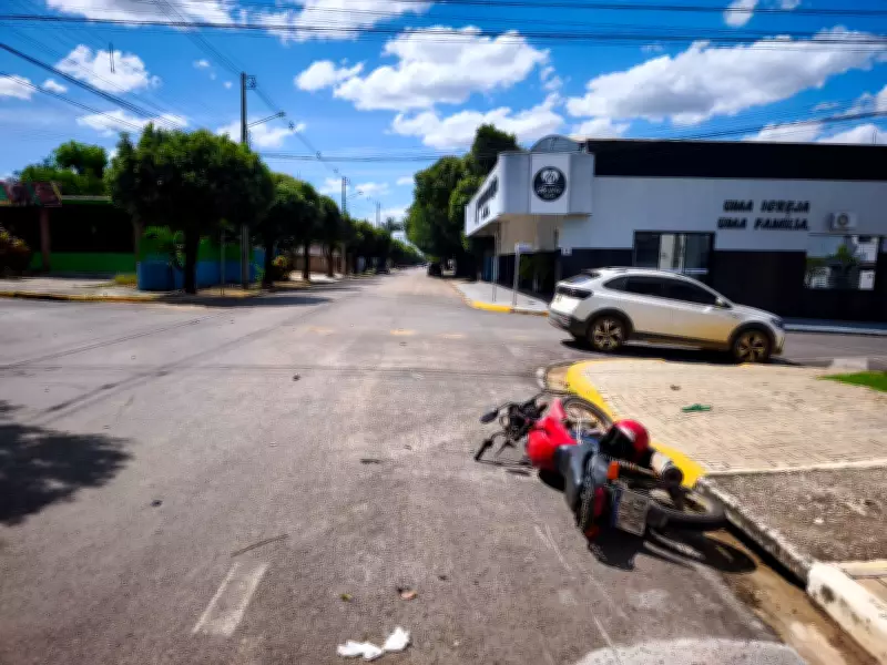 Motociclista de 58 anos morre em acidente no Centro Sul de Sorriso