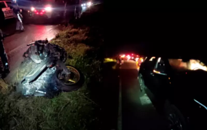 Motociclista morre ao colidir com vaca e bater em carro na SE-230